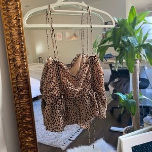 Cute leopard shirt from vintage LA store